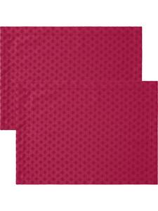 Erwin Müller Жаккардовые салфетки из смесовой хлопковой ткани, комплект из 2 штук, цвет Denia, красный