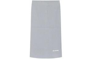 SS24 Повседневная длинная юбка женская светло-серая WE11DONE, светло-серый