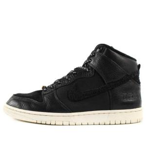 Кроссовки данк высокие Nike, черный