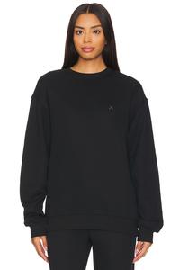 Божественный флисовый пуловер Cuts, черный