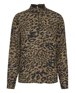 Блуза Kaffe Amber, сепия