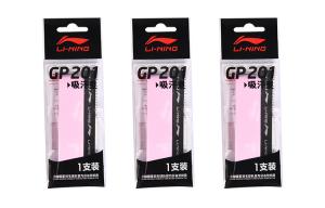 Лента для рукоятки бадминтонной ракетки Polyurethane тонкая LINING, розовый