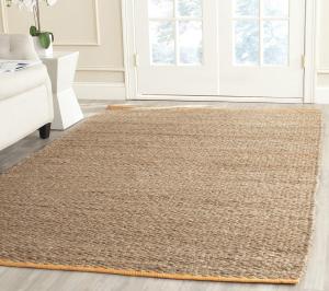 SAFAVIEH Cape Cod коллекция ковер 183 x 275 см - Spring, ручной работы плоское плетение из джута, идеально для помещений с высокой проходимостью в гостиной, спальне (CAP811D)