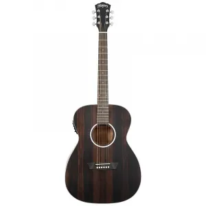 Акустическая гитара Washburn Deep Forest Ebony FE, полоса из эбена