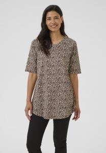 Футболка Bon'A Parte TAMIA, Leopard Print Brown/Brown