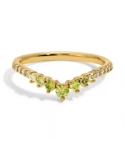 Кольцо с искусственным кубическим цирконием Girls Crew, february