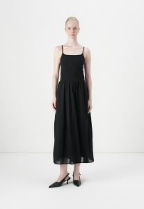 Платье GAP MIXED MEDIA TANK MAXI DRESS, True Black/Black