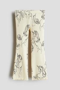 Расклешенные леггинсы H&M, мультиколор