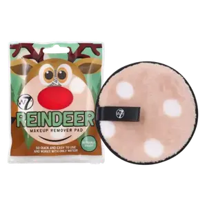 Многоразовая салфетка для снятия макияжа, 1 шт. W7 Reindeer
