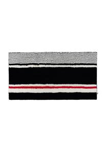 Морские коврики для ванной чёрно-бело-кармин 789 Rhomtuft