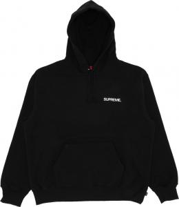 Толстовка Supreme Immortal Hooded 'Black', черный