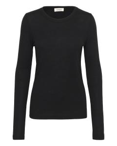 SOAKED IN LUXURY Лонгслив 'SLFauna' в черном цвете