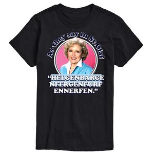 Мужская футболка Golden Girls As We Say In St Olaf Licensed Character