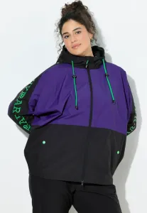 Легкая куртка funktions kapuze fledermausärmel Ulla Popken, Purple