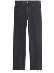 Lanvin джинсы прямого кроя, черный