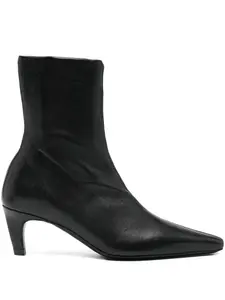 Кожаные ботинки с заостренным мысом Jude, черный