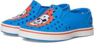 Кроссовки Native Shoes Kids Miles Block, цвет Megamarine Blue/Shell White/Flame Skull Block