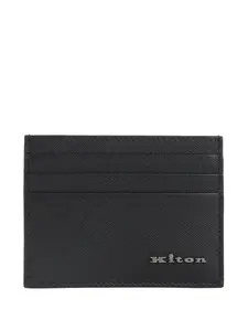 Картхолдер с логотипом Kiton, черный