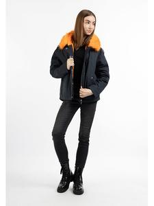 MyMo Зимняя куртка темно-синего цвета