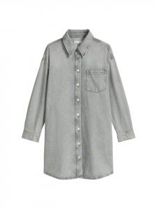 Marc O'Polo DENIM Свободное джинсовое платье светло-серого цвета