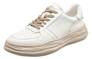 Кеды мужские, обувь для скейтбординга низкая белый Yearcon