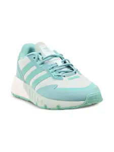 Кроссовки ZX 1K Boost Halo Mint-Acid Mint-Ton Adidas Kids, зеленый