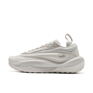 XTEP Низкие повседневные кроссовки Star Meteor с противоскользящим покрытием, износостойкие, женские, бежевые