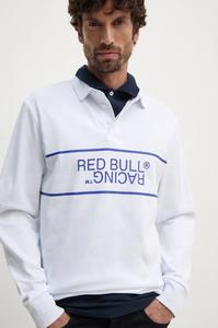 Хлопковый топ с длинными рукавами Red Bull Racing x Pepe Jeans Red Bull Racing x Pepe Jeans, белый