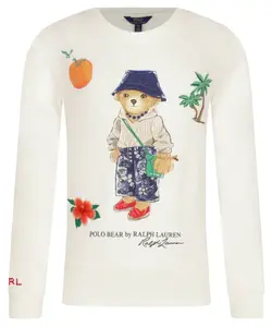 Толстовка Regular fit Polo Ralph Lauren, белый