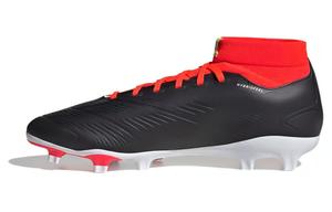 Predator 24 League FG Core Black Cloud White Solar Red Adidas