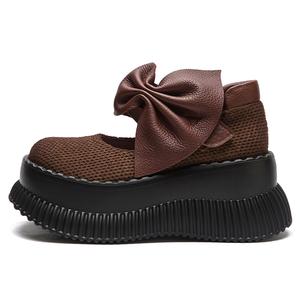 Туфли Мэри Джейн на платформе 7 см Women's Jay, кофе