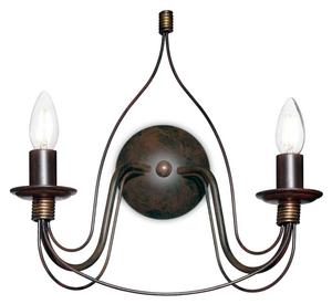 Настенный светильник Ideal Lux Corte, коричневый