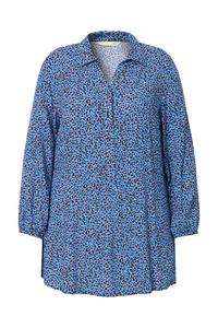 Длинная блузка MIAMODA Blouse, синий