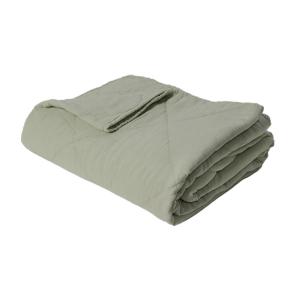 Au Maison Плед 140 x 200 см, 100% хлопок, мышино-серый