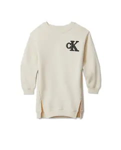 Платье для девочки в стиле свитшот Calvin Klein, серый