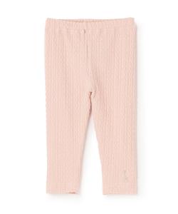 Леггинсы с жаккардовым узором «косичка»