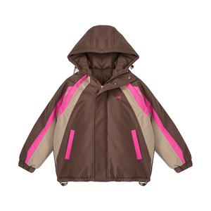 Утепленная куртка для детей 3-7 лет PROTECTCAMEL, coffee