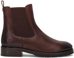 Ботинки Frye Melissa Lug Chelsea для женщин - двойная подошва для прочности, мини-рельефная подошва, плотная вставка для легкого надевания и комфорта, Brown