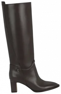 Ботинки до колена Wmns Ferragamo Torris, темно-коричневые