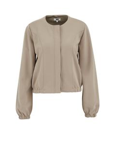 WE Fashion Куртка для межсезонья в бежевом цвете