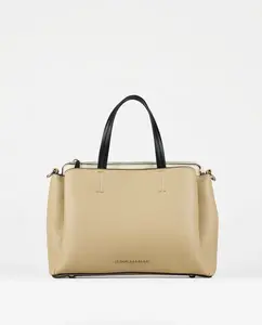 Женская сумка с кожей PACOMARTINEZ, бежевый