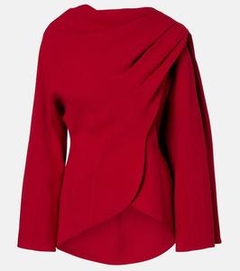 Куртка Chimère из вирджинской шерсти Mugler, Red