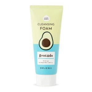 Увлажняющая очищающая пенка для умывания для лица с авокадо, 180 мл Orjena