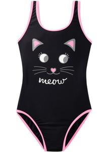 Купальник для девочек Bpc Bonprix Collection, черный