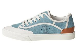 Кроссовки мужские низкие Hermès, светло-голубой