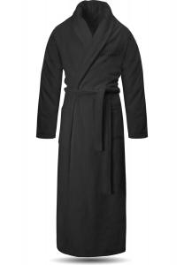 Халат Lola из 100% хлопка Normani, черный