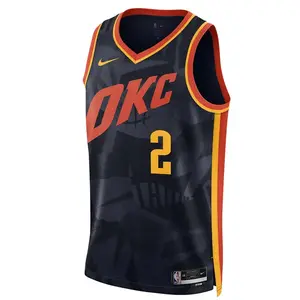 Майка Nike Dri-FIT NBA Swingman Jersey 2023/24 City Edition 'Oklahoma City Thunder Shai Gilgeous-Alexander', синий