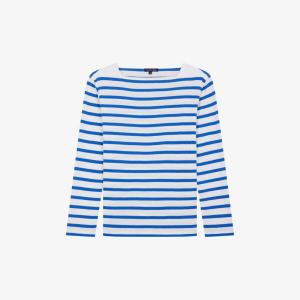 Хлопковая футболка katy в полоску Soeur, цвет print