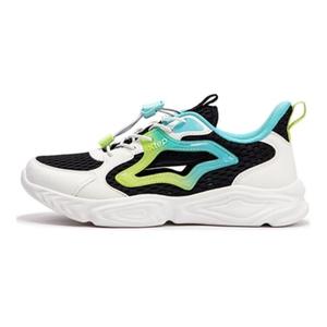 Детские кроссовки GS Low-top черные/белые/зеленые Xtep, зеленый