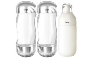 IPSA Набор для ухода за кожей golden sand self control emulsion: увлажняющий, освежающий, восстанавливающий, набор из 3 штук